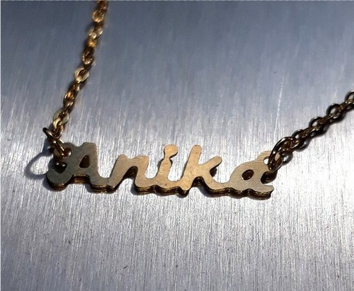 Collier prénom anika - prénom,
