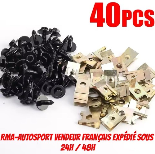 X40 vis ecrou kit fixation - ecrou,