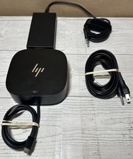 HP USB-C G5 Dock HSN-IX02 Docking Station Genuine OEM w/ Adapter READ INFO