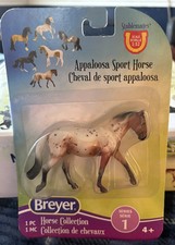BREYER Stablemates Series 1 Appaloosa Sport Horse - CHEVAL de SPORT APPALOOSA