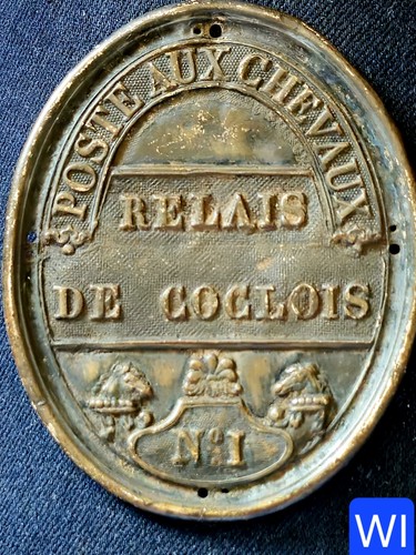 Dépt coclois rare plaque - rare,