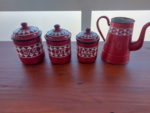 Cafetiere emaillee tole - emaillee, en