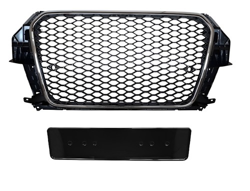 Calandre grille nid - nid, d'abeilles