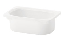 Boîte de rangement IKEA TROFAST, blanche, 20 x 30 x 10 cm / 7 3/4" x 11 3/4" ...