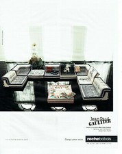 2010 J.P. Gaultier Advertising 129 Advertising Advertising Advertising Sofa Mah Jong Roche Bobois H.Hop