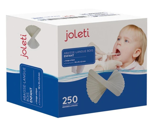 Abaisse langue enfant bois - langue,