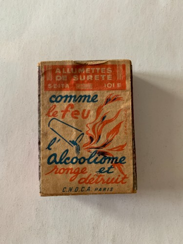 Ancienne boite allumettes - boite,