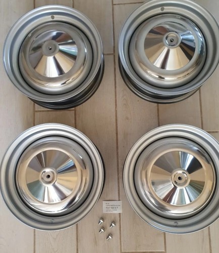 Kit jantes acier - acier, fiat