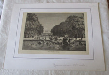 ANCIENNE GRAVURE FRANCE