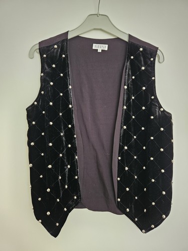 Gilet sans manches velours - en,
