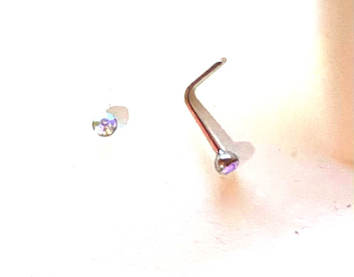 Piercing angle droit - angle,