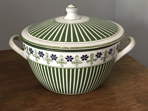 Belle soupière ancienne - , en
