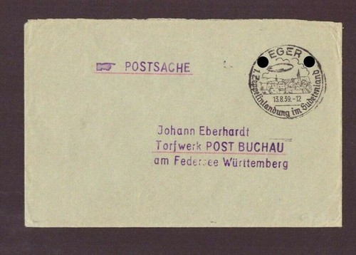 Zeppelin postsache - dr,