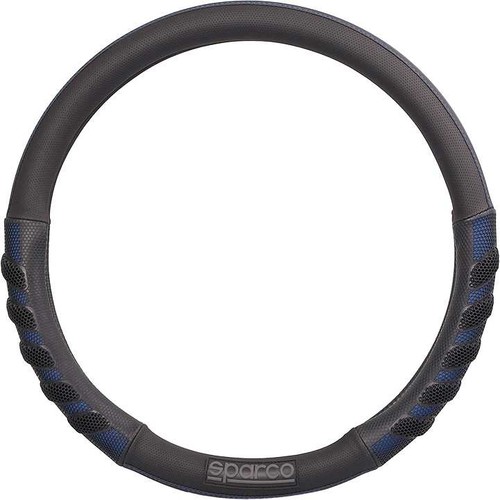 Couvre volant grip noir - couvre-volant, bleu