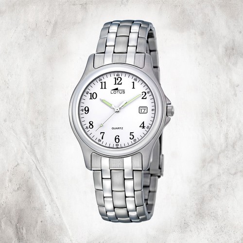 Lotus acier inox montre - montre, hommes
