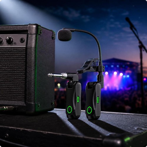 Matériel audio pince - pince, compact