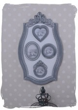 Porte-photo pêle-mêle shabby