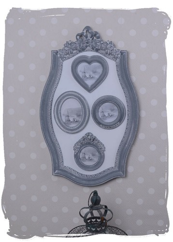 Porte photo pêle - porte-photo, shabby