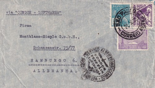 Courrier condor zeppelin - condor,