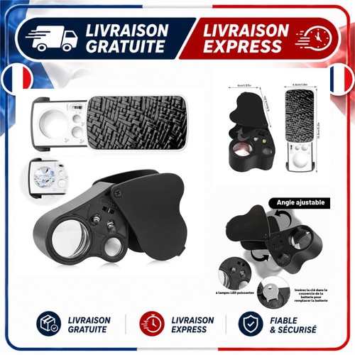 Loupes bijoutier pliables - loupes,