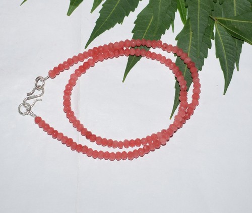 Collier rubis naturel jade - collier,