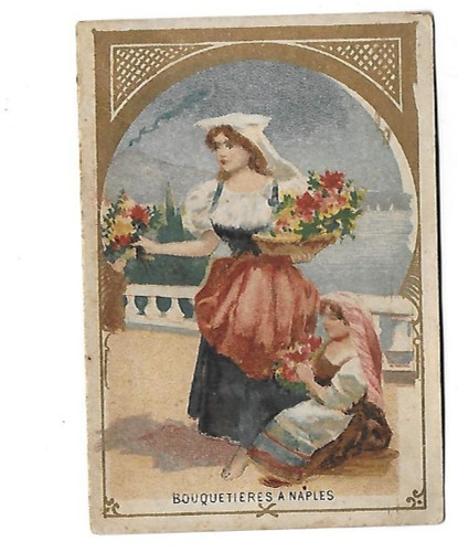 Chromo ancien publicitaire - ,