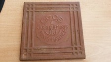 OLD TILE signed CGCB Sarreguemines UJ Pont ste Maxence