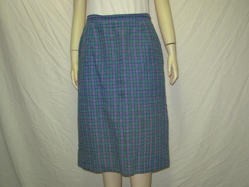 Burberry jupe violet - jupe, violet/vert