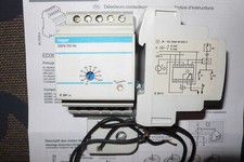 HAGER E391 Contacteur Délesteur 1 voie réglage 15-90 Ampères + TI ou tore, 220V