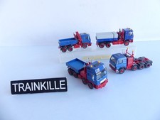 KIBRI 1:87 HO 4 CAMIONS DE