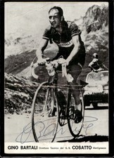 cycling postcard Bartali Cosatto autographed 001