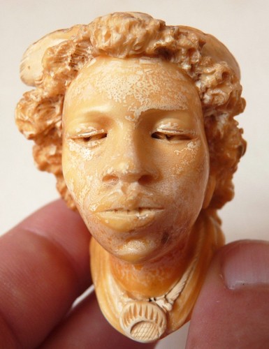 Statuette fourneau pipe - statuette, de