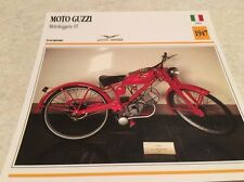 Carte moto collection Atlas motorcycle Moto Guzzi Motoleggera 65 1947 Italie