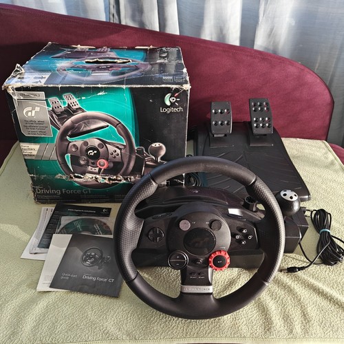 Volant pédales logitech - +,