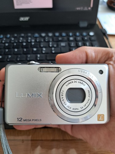 Panasonic lumix argenté - lumix, 12