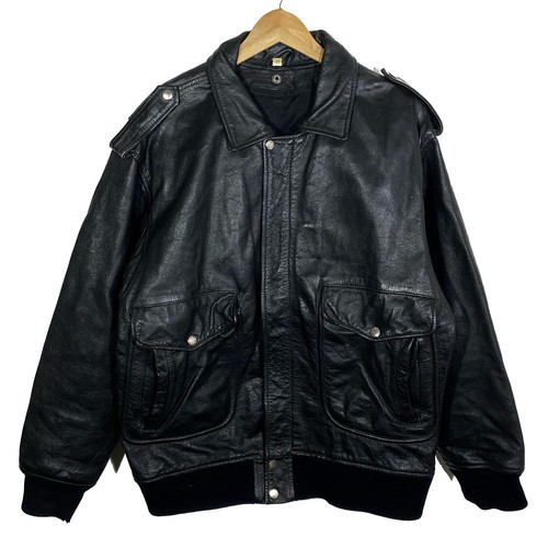 Blouson cuir noir - blouson,
