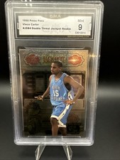 Vintage 1998 Press Pass Double Threat Rookie Vince Carter Jackpot #J2B/4