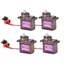4x MG90S Metal Gear Digital 9g Servo For RC Helicopter Airplane Boat Car