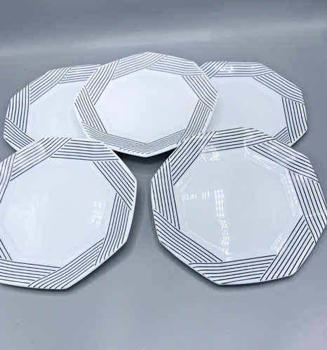 Assiettes vintage arcopal - 5,