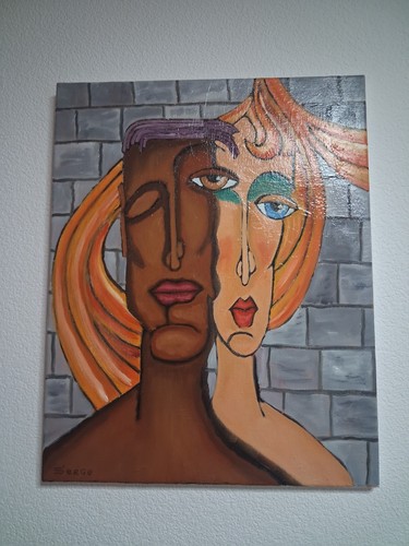 Tableau les amoureux - amoureux", sur