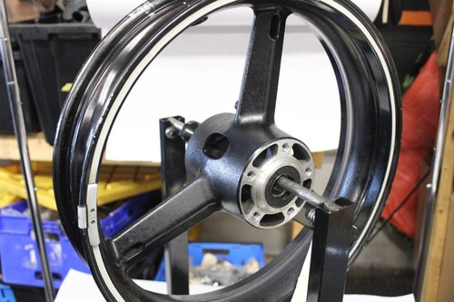 Front wheel 17x3 black - 17x3.50,
