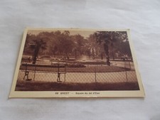 29 BREST FINISTERE LE SQUARE DU JET D EAU ANIMEES