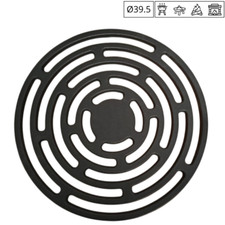 Grille en fonte émaillé