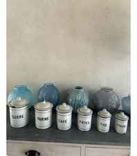 Série de 6 Pots de Cuisine