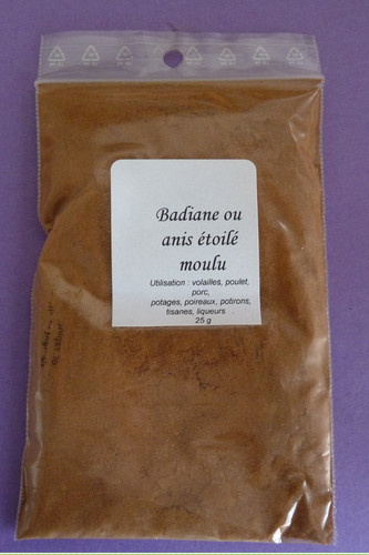 Badiane anis etoile moulue - ou,