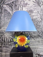 LAMPE Louis  DRIMMER-Céramique-TOURNESOL-DESIGN-1970-80-FRANCE