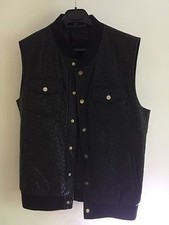 Veste noire sans manches Zara