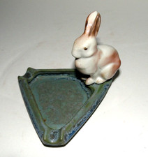 Cendrier en grés émaillé