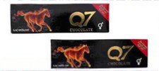 Q7 Turkish Chocolate 35g with Epimedium and Ginseng Extract for Men 2 pcs. bars!