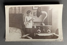 ANTIQUE 1925 GRAMOPHONE PHOTO? Pavilion radio? music